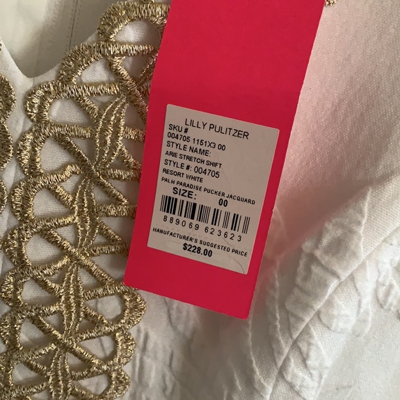 Host Pick NWT Lilly Pulitzer Arie Stretch Shift Dress - Picture 9 of 9